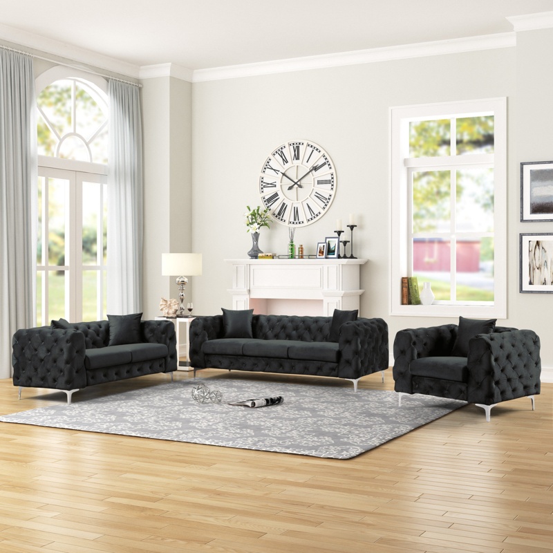 Castano 3 - Piece Living Room Set