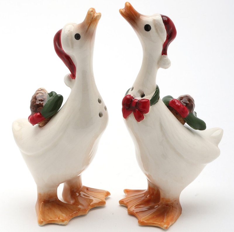 Ceramic Salt And Pepper Shaker Set