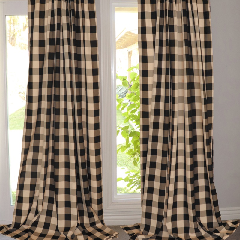 Chestermere Polyester Semi-Sheer Curtain Panel