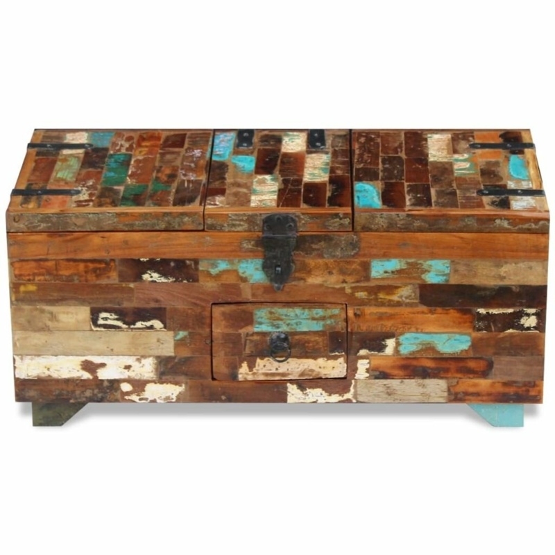 Chicopee Solid Wood Coffee Table with Storage