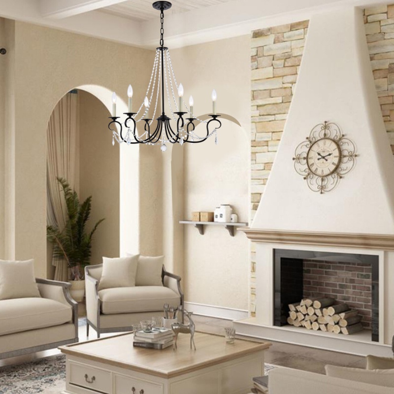 Cicley 6 - Light Dimmable Classic / Traditional Chandelier