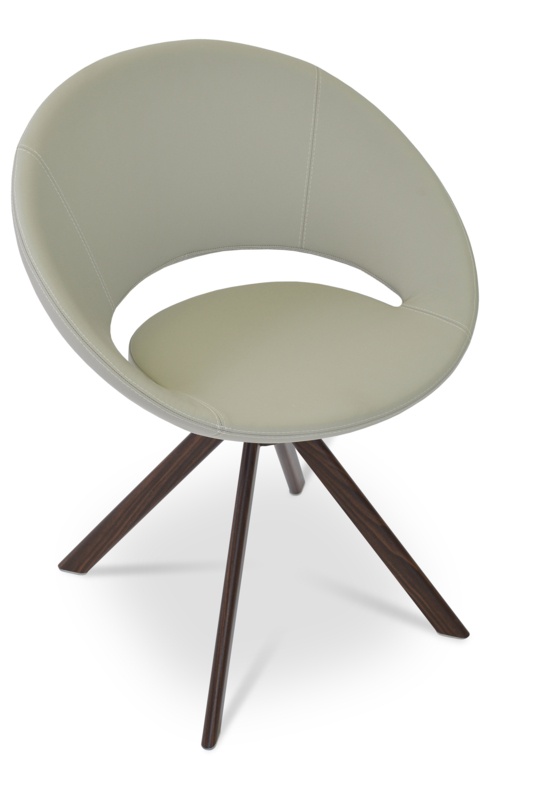 Crescent 23.75" Wide Papasan Chair