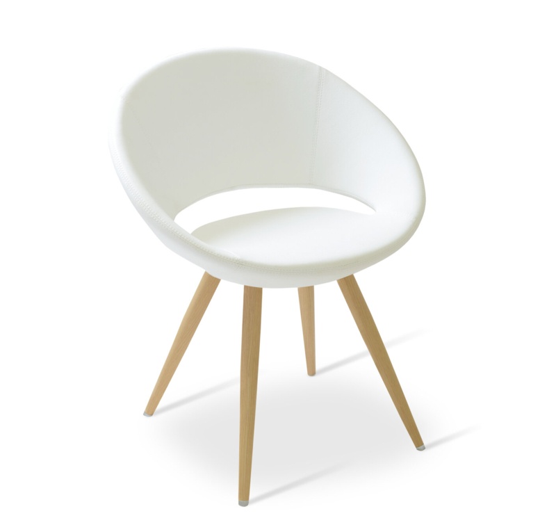Crescent 24" Wide Papasan Chair