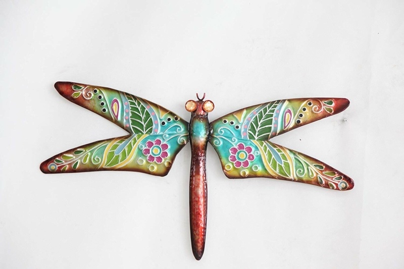 Cristina Boho Dragonfly Outdoor Wall Art