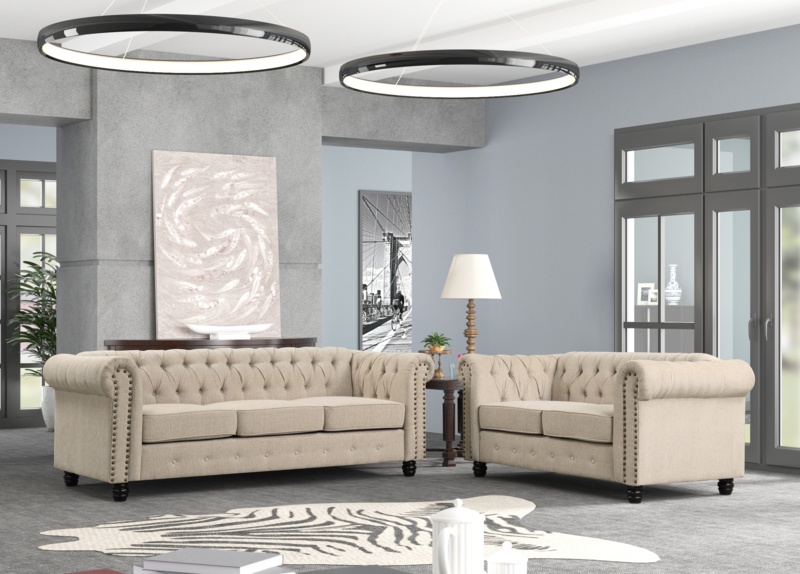 Croyd 2 - Piece Living Room Set