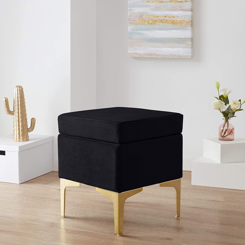 Dashawnna Iron Accent Stool