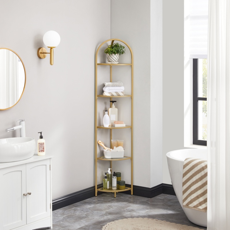 Dawni Corner Bookcase
