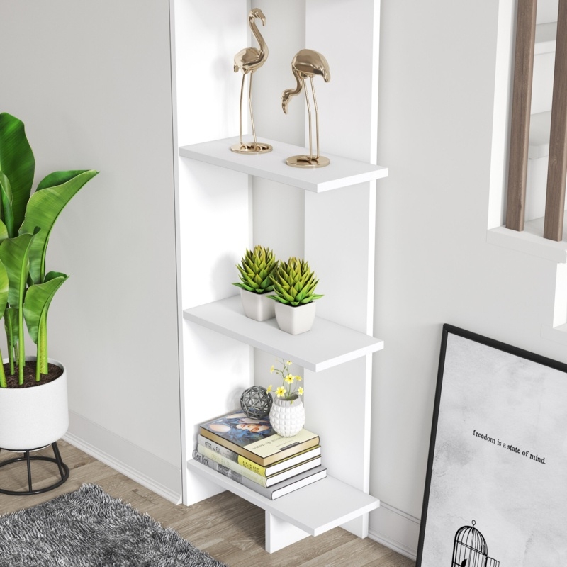 Deddrick Corner Bookcase