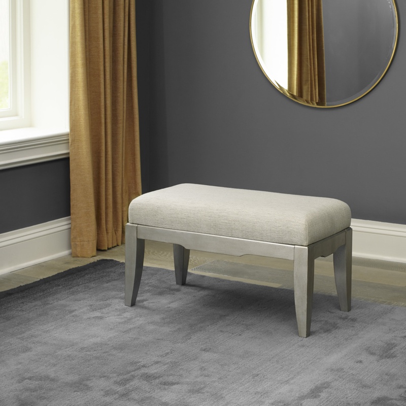Dorchester Solid Wood Accent Stool