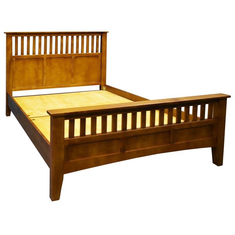 Doreen Solid Wood Slat Bed