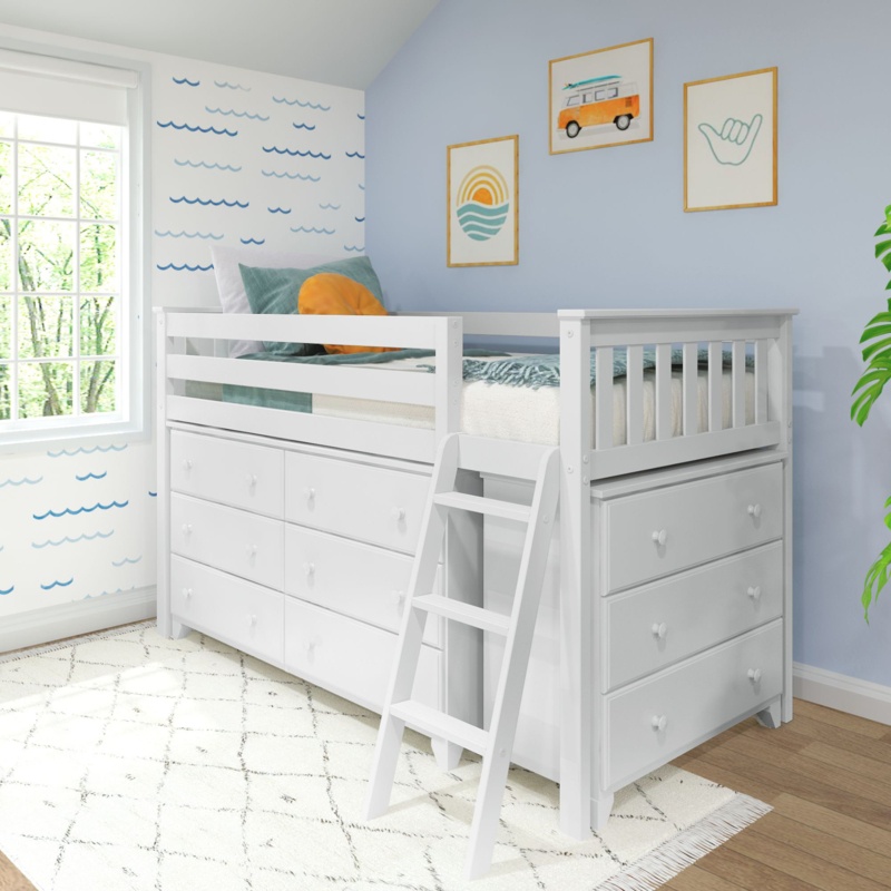 Drina Kids Twin Loft Bed