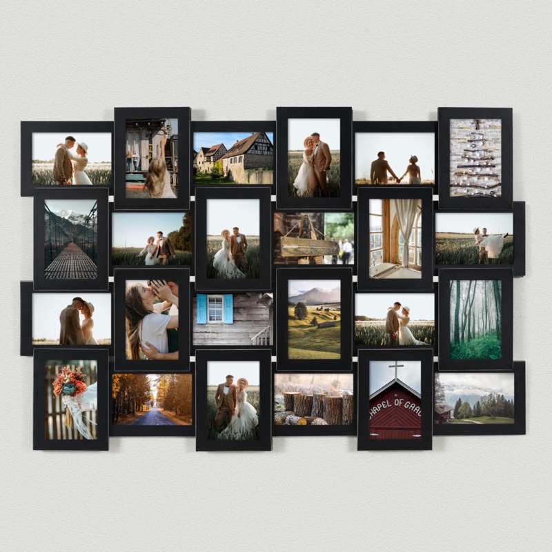 Dubenko Wood Collage Picture Frame