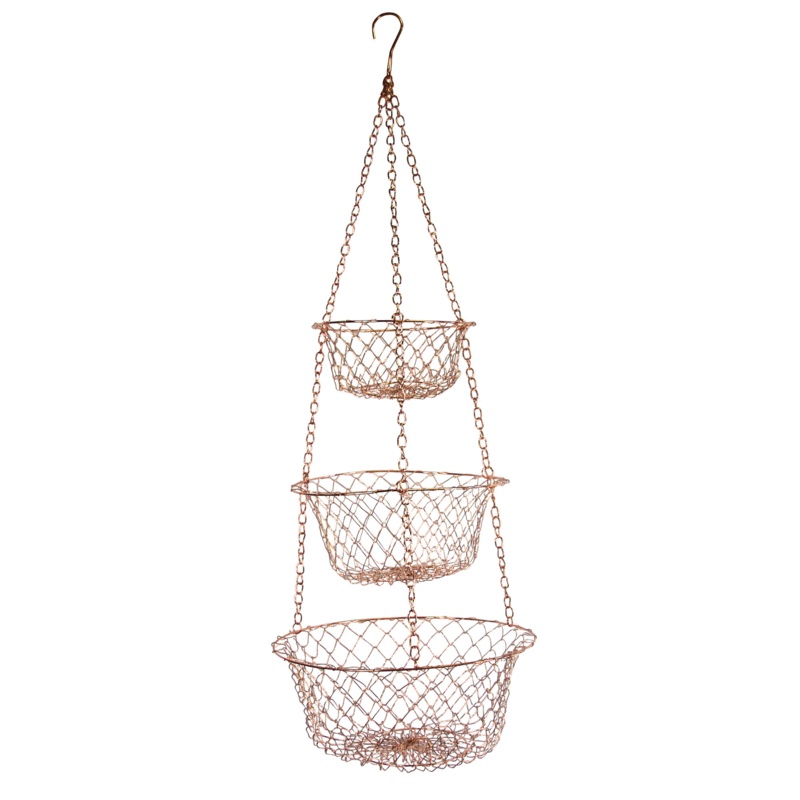 Ebern Designs Aliecia Hanging Fruit Basket
