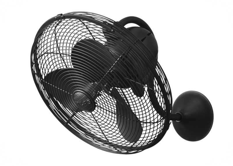 Ebern Designs Aneth 14.5" Oscillating Wall Mounted Fan