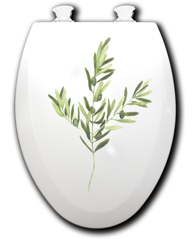 Elongated Toilet Seat and Lid