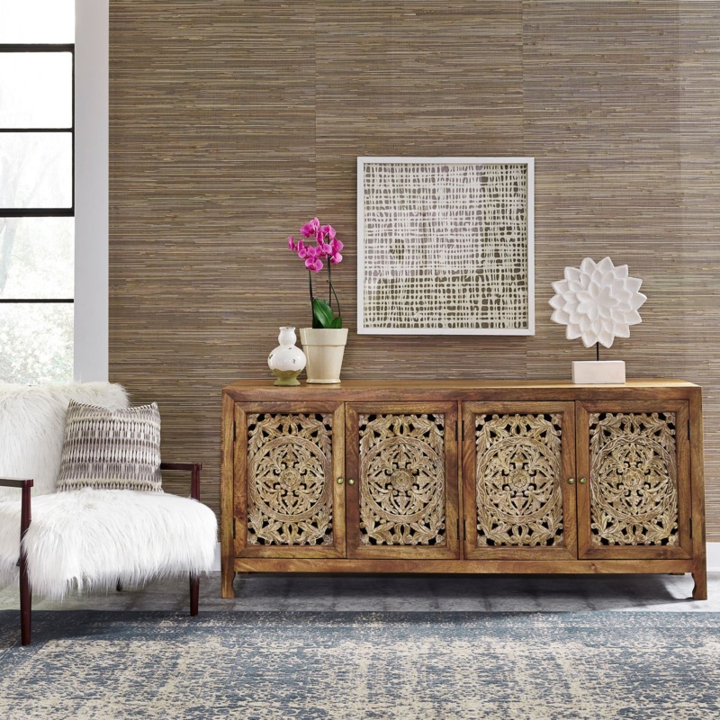 Esparquy 74'' Media Console