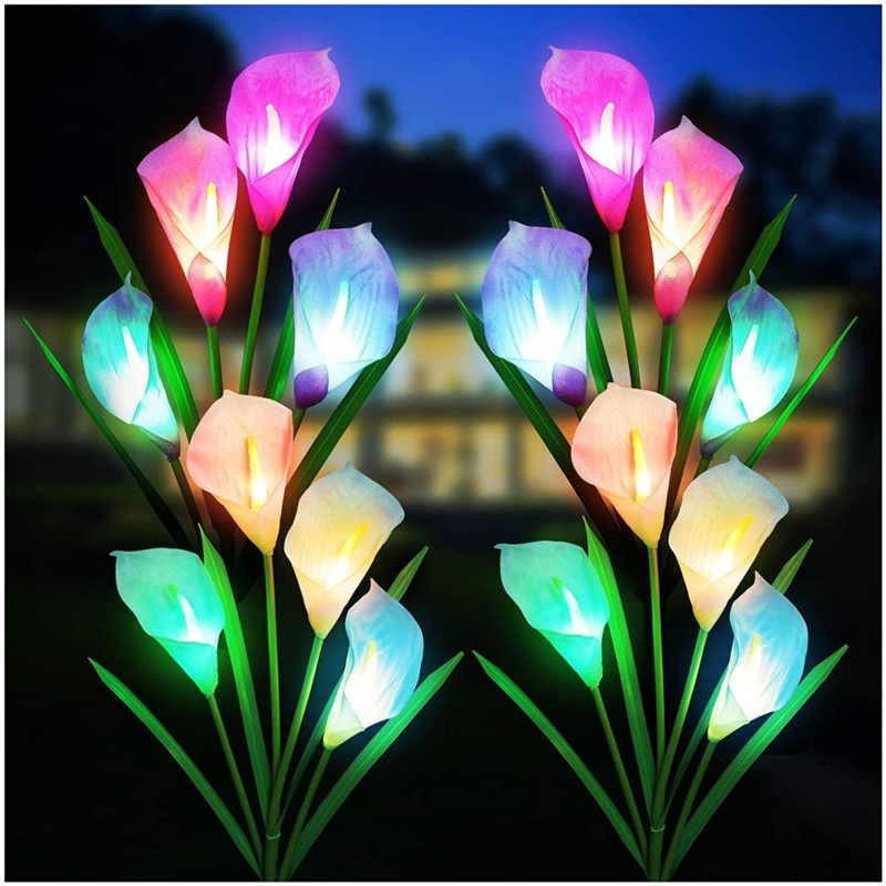 Fabric Low Voltage Solar Powered Integrated LED Metal Pathway Light