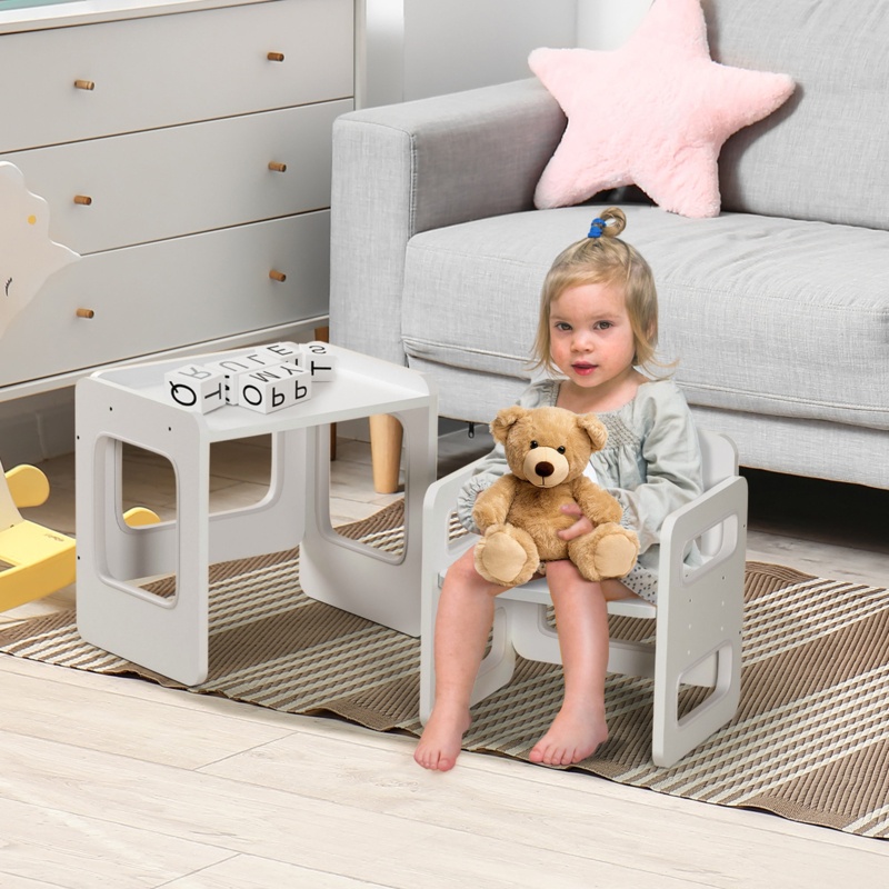 Fenugreek Kids 2 Piece Play Or Activity Table and Chair Set