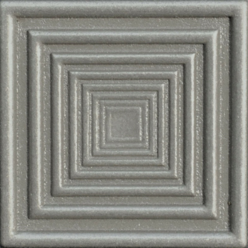 Focus 4'' x 4'' Metal Decorative Tile Insert
