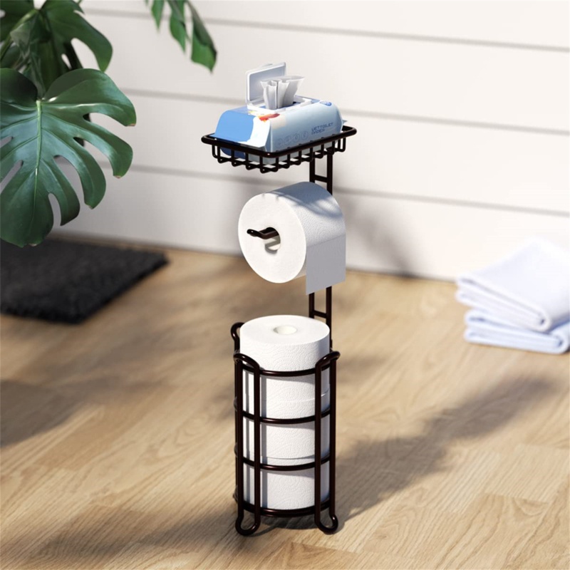 Freestanding Toilet Paper Holder | Foter