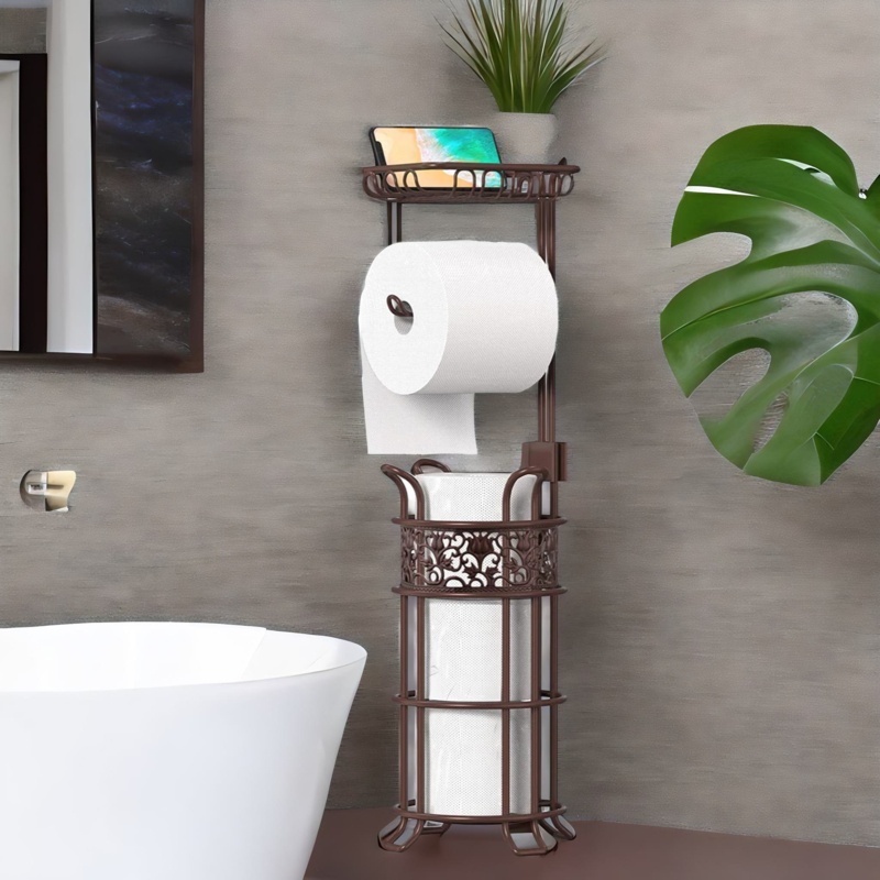 Freestanding Toilet Paper Holder | Foter