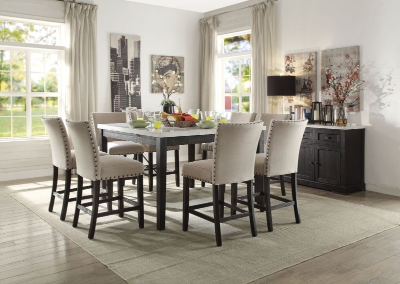 Gordillo Solid Wood Dining Table
