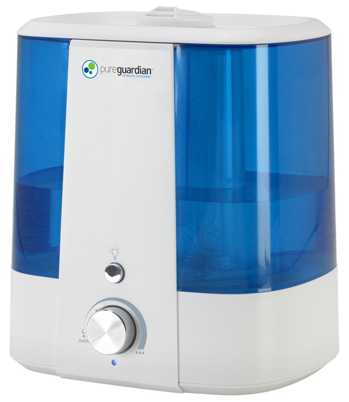 Guardian Technologies 1.5 Gallons Cool Mist Ultrasonic Tabletop Humidifier for 390 Cubic Feet