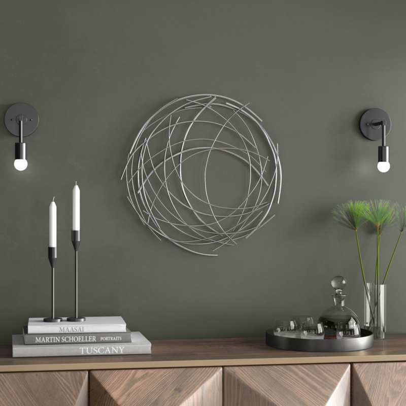Handmade Metal Abstract Wall Decor
