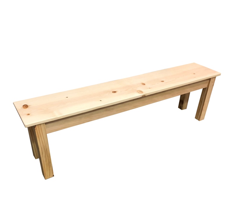 Hannan Solid Wood Bench