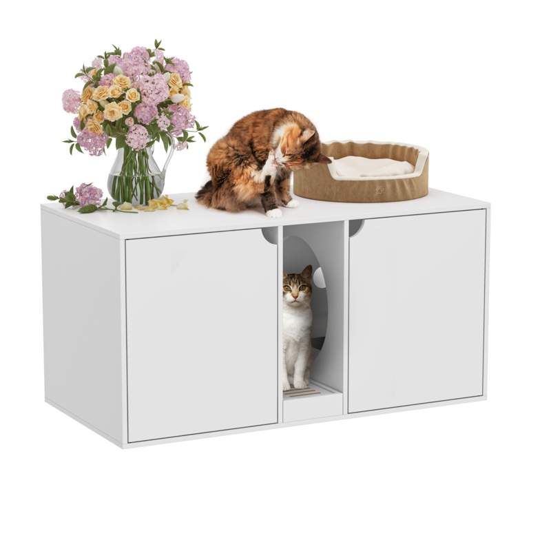 Hidden Cat Litter Box Enclosure Furniture | Foter