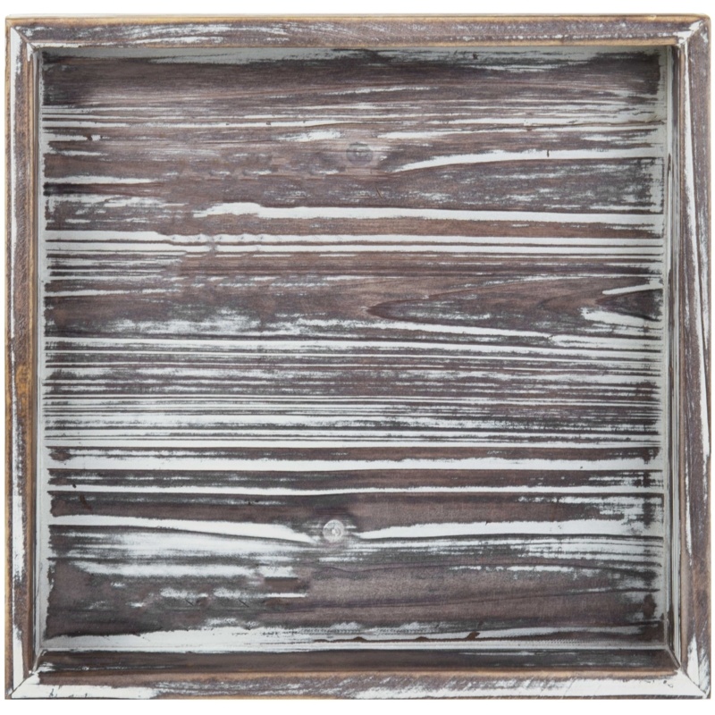 Hollaway Rustic Solid Wood Serving Tray