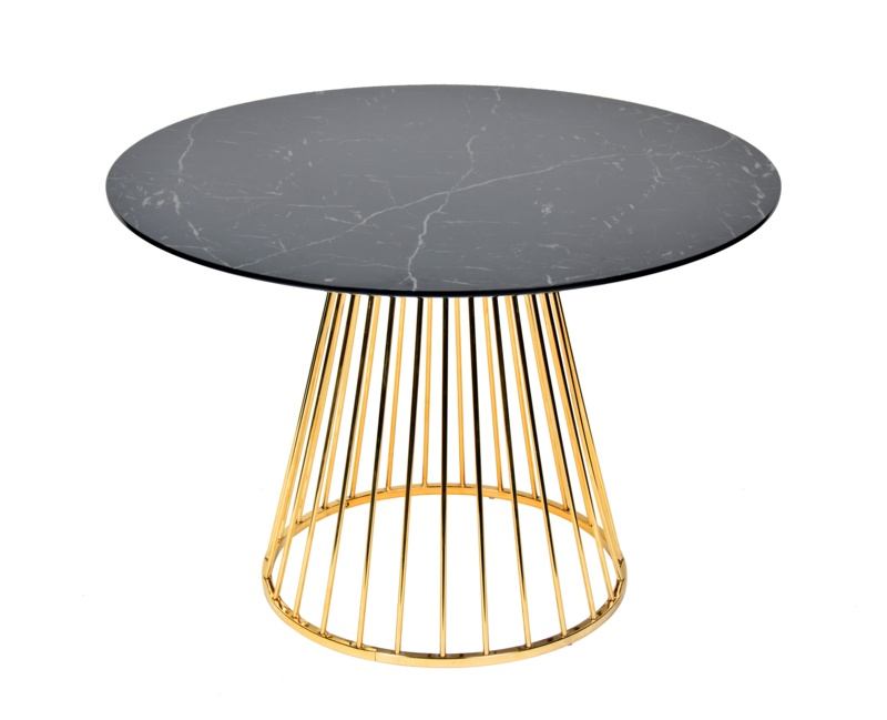 Jaylin Round Marble Dining Table