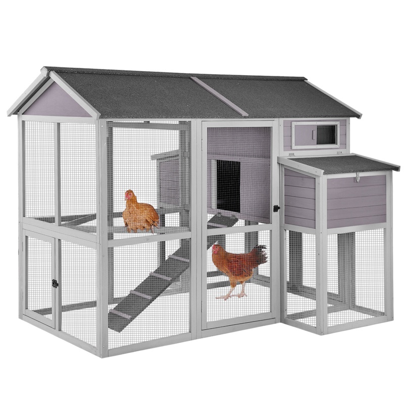 Kennon 25.7 Square Feet Chicken Coop with Chicken Run