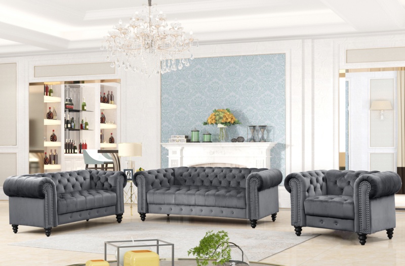 Keyla 3 - Piece Living Room Set