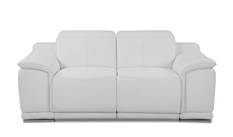 Kingswood 72'' Genuine Leather Pillow Top Arm Reclining Loveseat