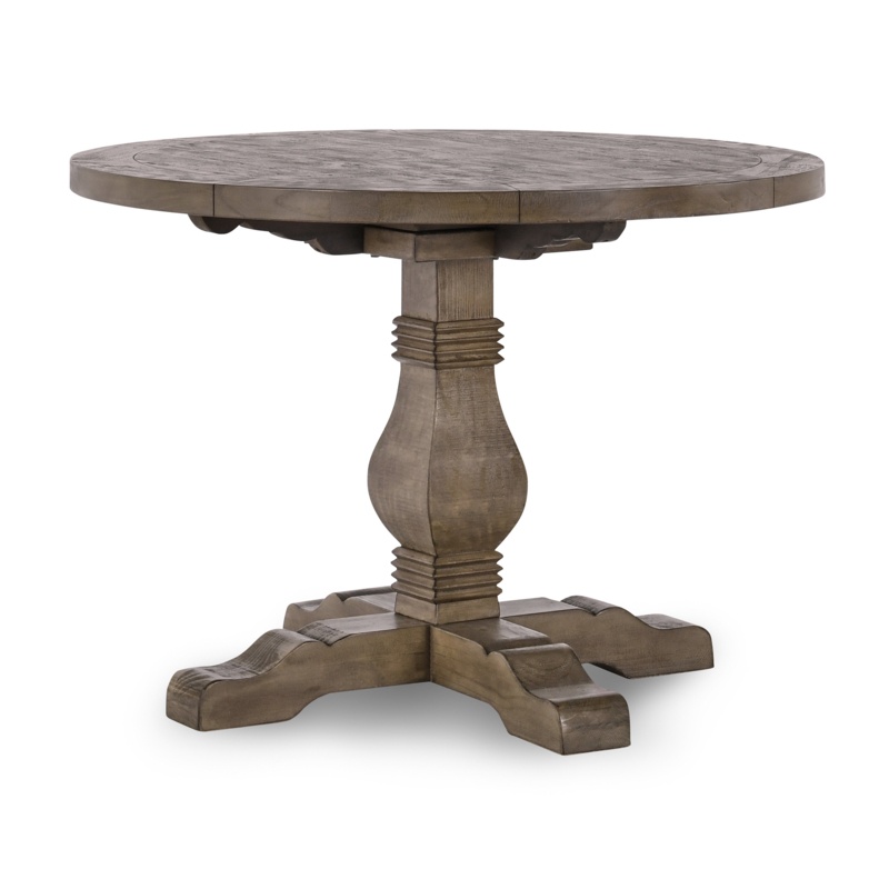 Kinston Pine Solid Wood Pedestal Dining Table