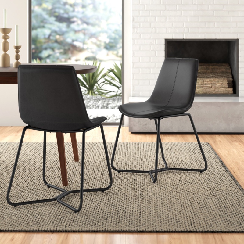 Kyra Solid Back Side Chair