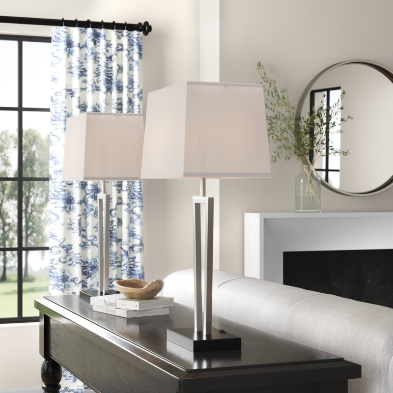 Lasater Metal USB Table Lamp