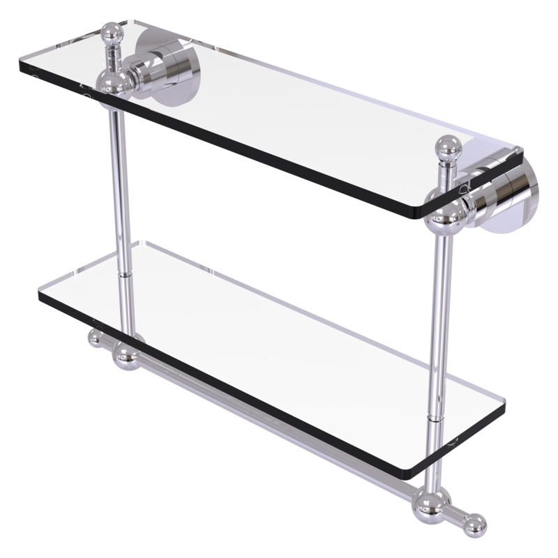 Lera 2 Piece Tiered Shelf with Towel Bar