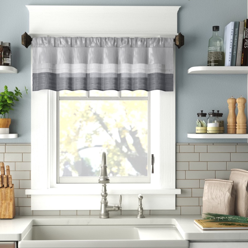 Liesel Polyoni Pintuck Window Valance