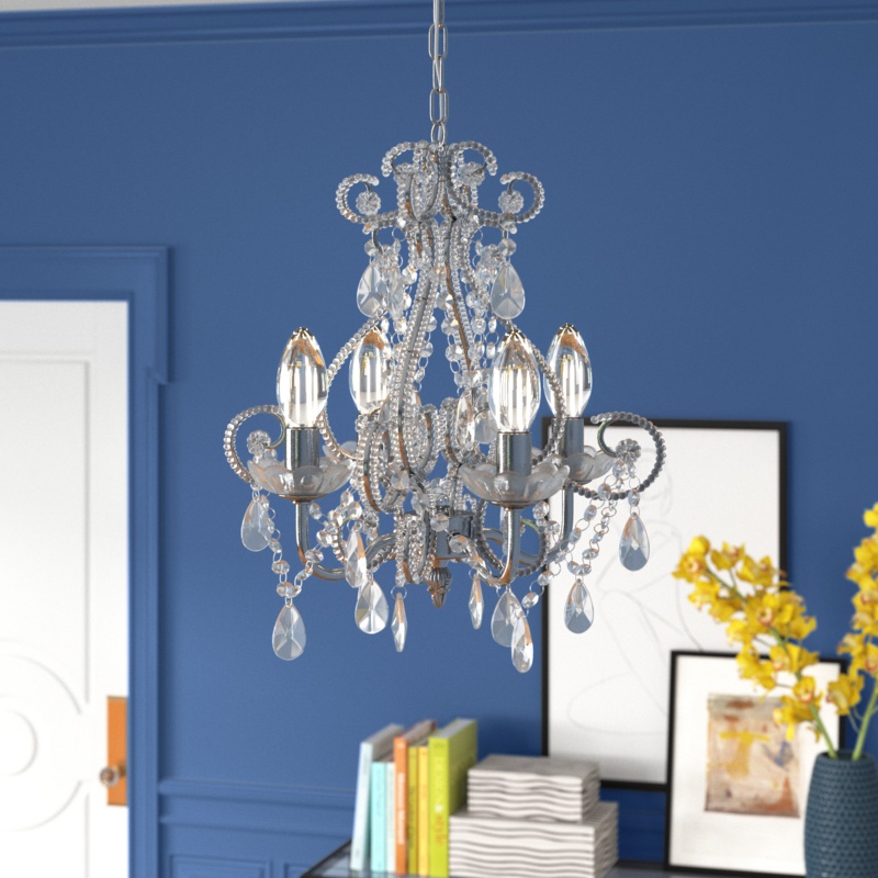 Lucee 4 - Light Dimmable Classic / Traditional Chandelier