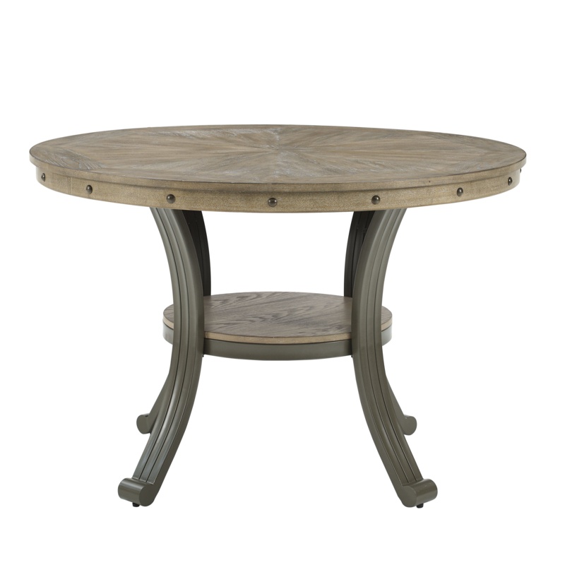 Luker 45" Round Wood Dining Table