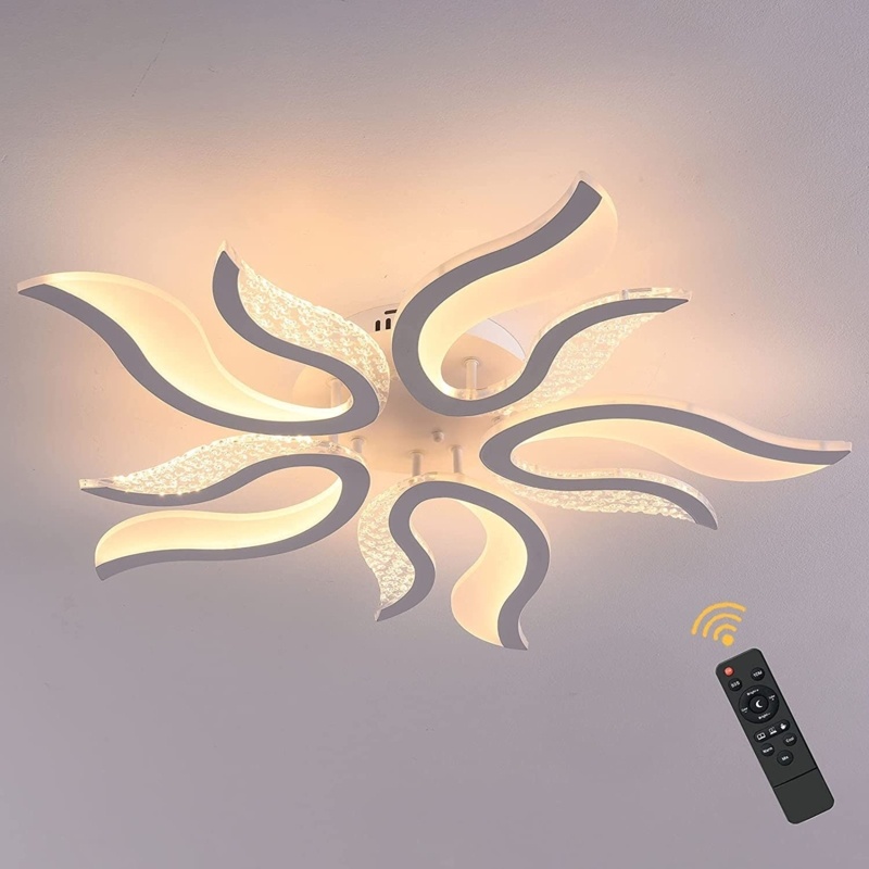 Mairie Acrylic LED Semi Flush Mount