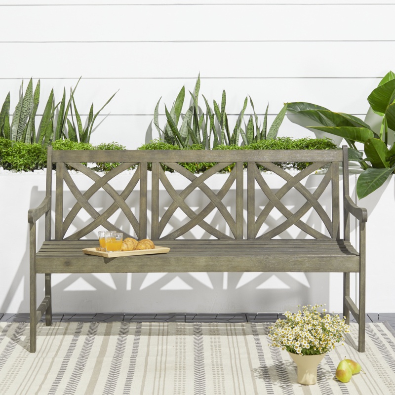 Manchester 5ft Acacia Wood Outdoor Bench