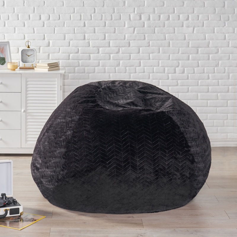 Margot Faux Fur Classic Bean Bag