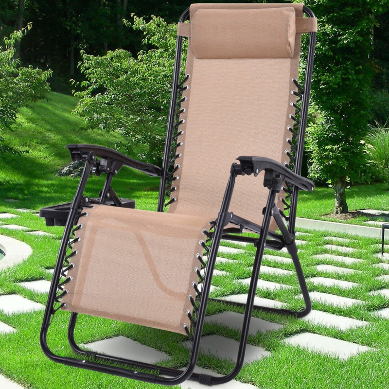 Markus Outdoor Metal Chaise Lounge