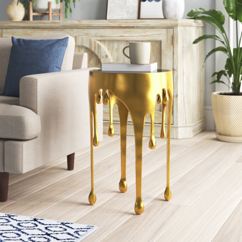 Moderna Glass End Table