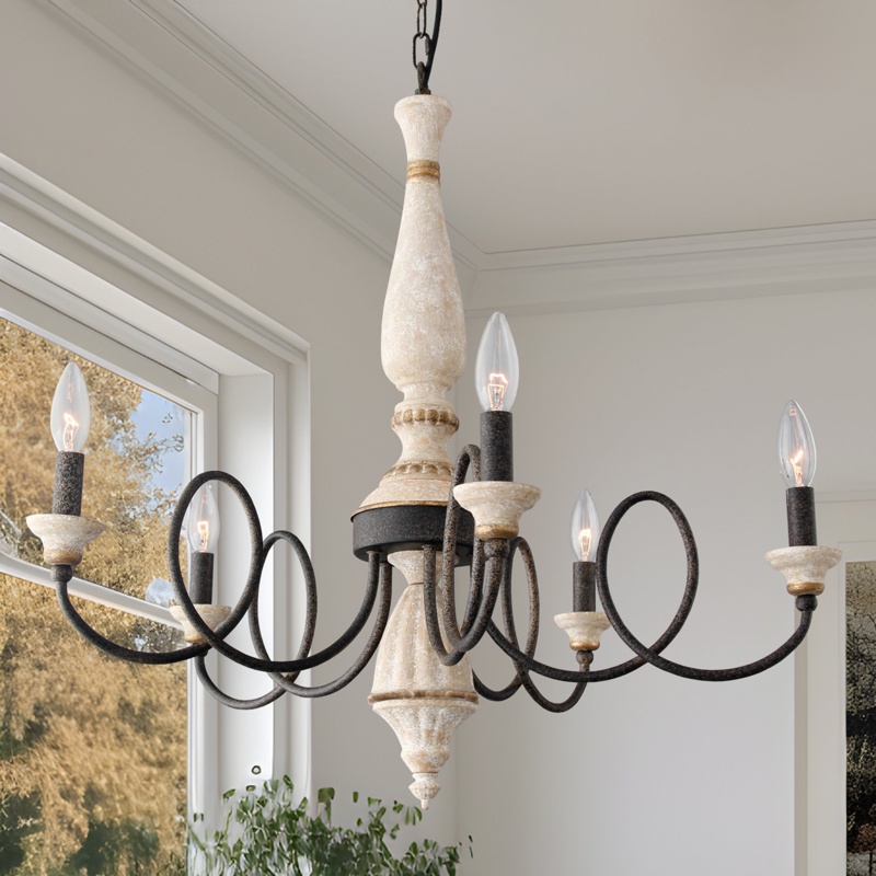 Nakasi 5 - Light Dimmable Empire Chandelier