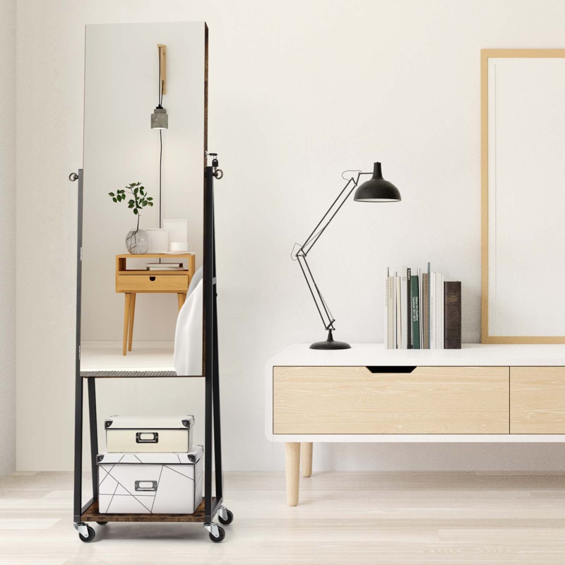 Olvera 16.33'' Wide Free-standing Jewelry Armoire