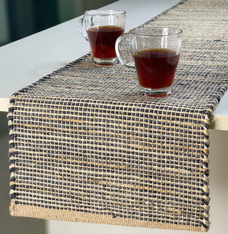 Pearsall Rectangle Gingham Table Runner